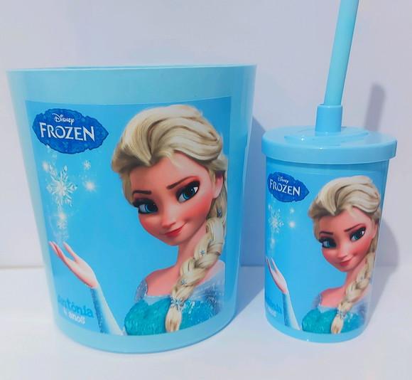 Baldinho de pipoca c/ copo frozen