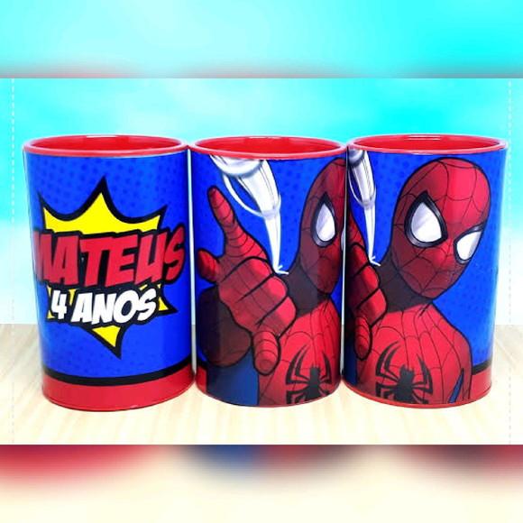 Cofrinho homem aranha