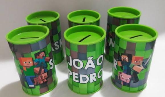 Cofrinho Minecraft