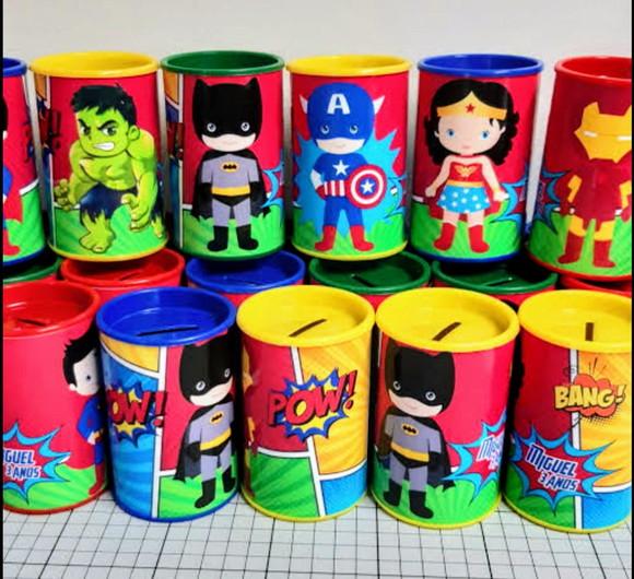 Cofrinho Super Herois