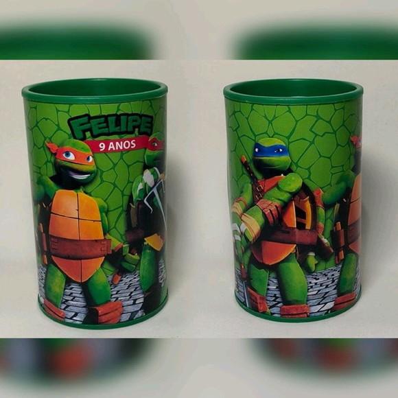 Cofrinho tartarugas ninja