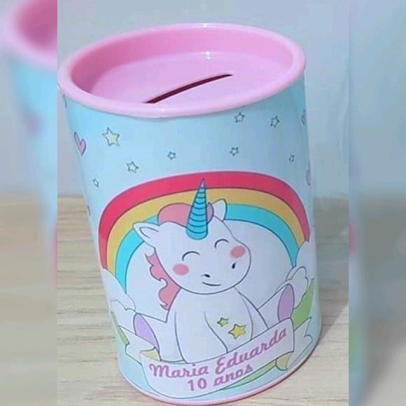 Cofrinho unicornio