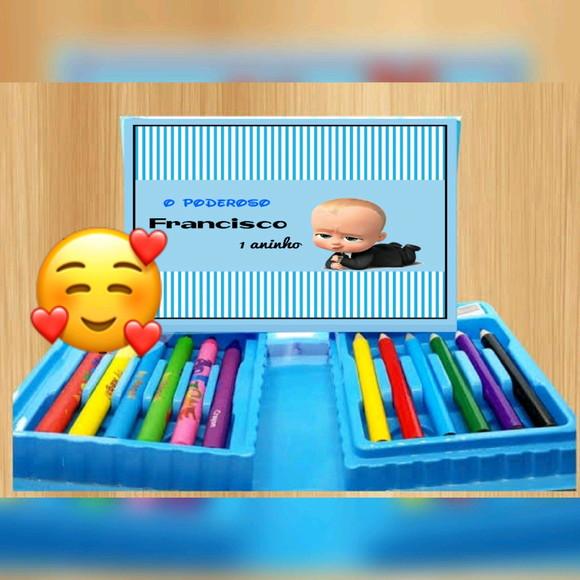 Estojo de pintura poderoso chefinho