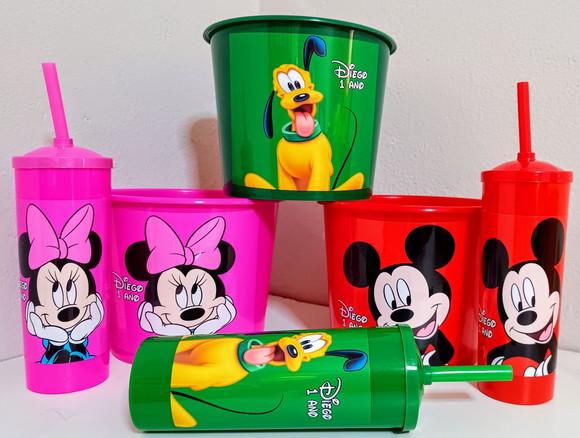 Kit Cinema Turma do Mickey Copo Londrink