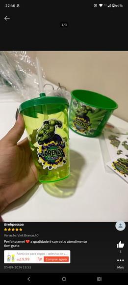 Kit Cineminha Hulk