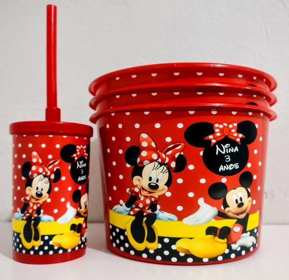 Kit Cineminha Minie Vermelha