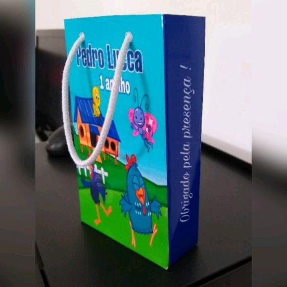 Sacolinha galinha pintadinha