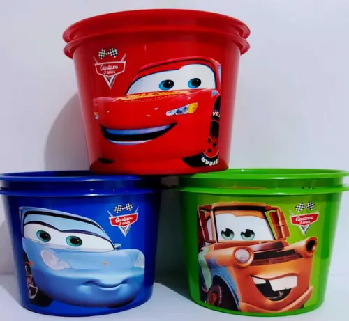 Balde de Pipoca Carros
