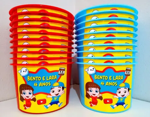 Balde de Pipoca Lucas Neto 1,5 Litros