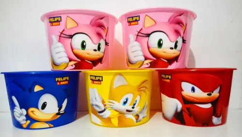 Balde de Pipoca Sonic