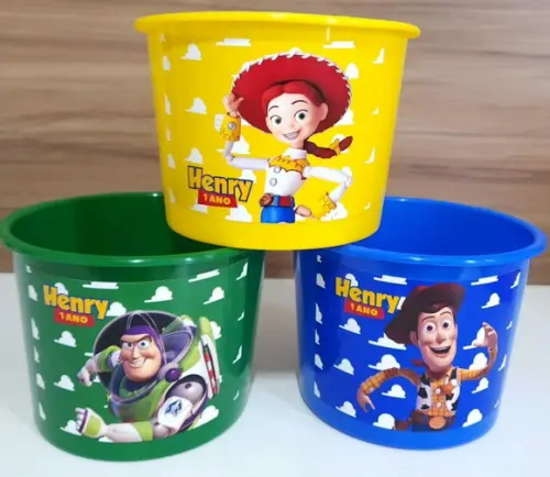 Baldes de Pipoca Toy Story 1,5 Litros