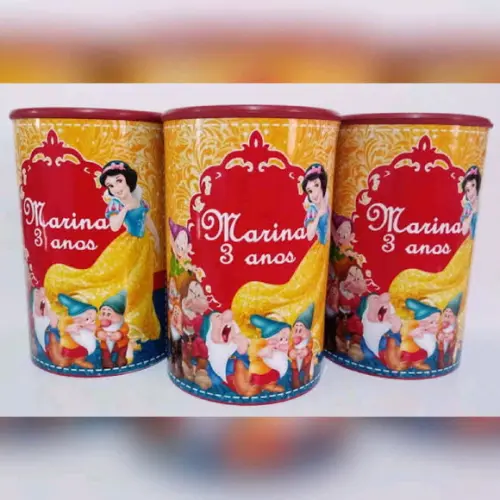 Cofrinho branca de neve