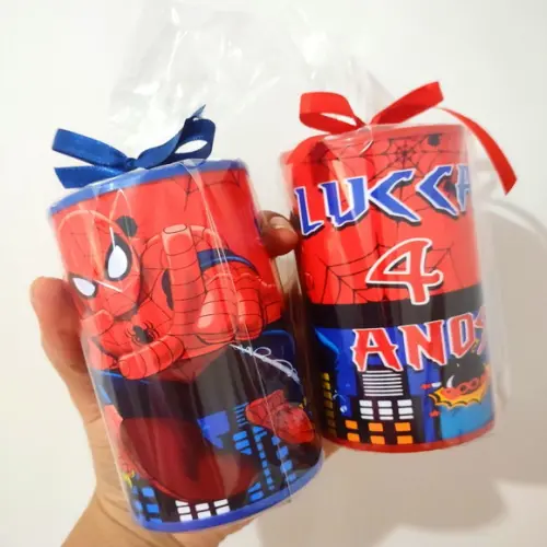 Cofrinho homem aranha