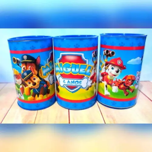 Cofrinho patrulha canina