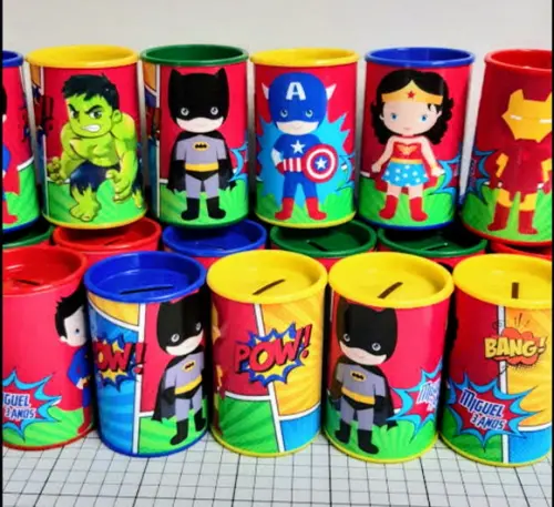 Cofrinho Super Herois