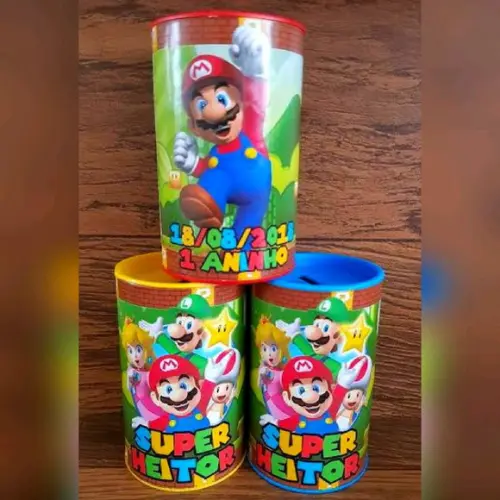 Cofrinho super mario