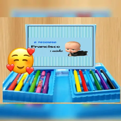 Estojo de pintura poderoso chefinho