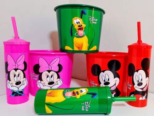 Kit Cinema Turma do Mickey Copo Londrink