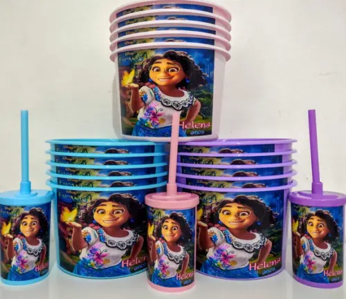 Kit cineminha encantos da Disney