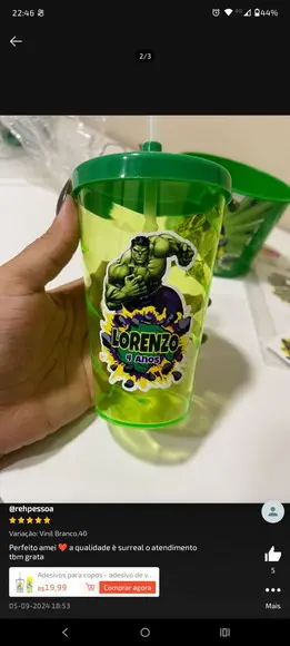 Kit Cineminha Hulk