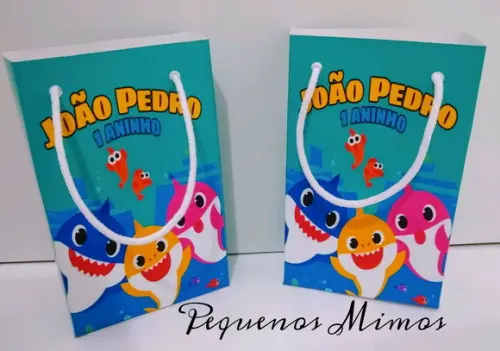 Sacolinha baby shark