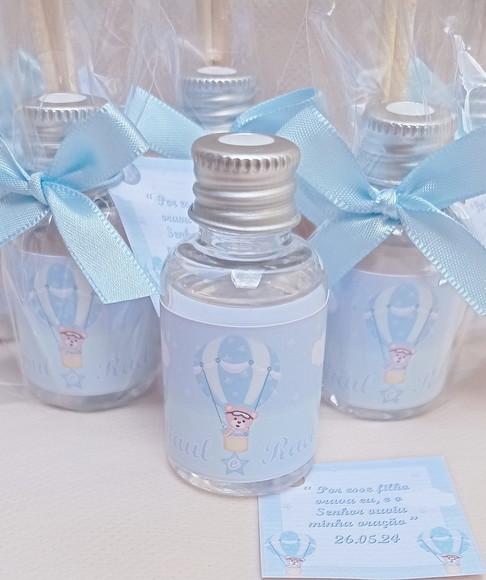 Aromatizador Lembrança Chá de Bebê Ursinho