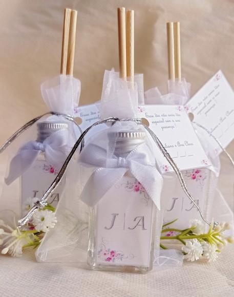 Lembrança Aromatizador Casamento Floral