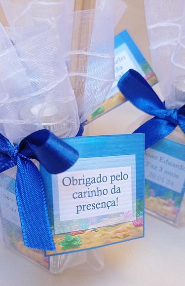 Lembrancinha Aniversário Fundo do Mar