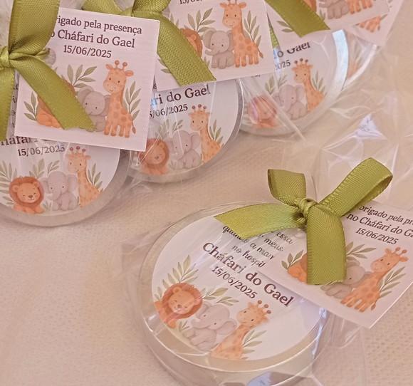 Lembrancinha Chá de Bebê Safari
