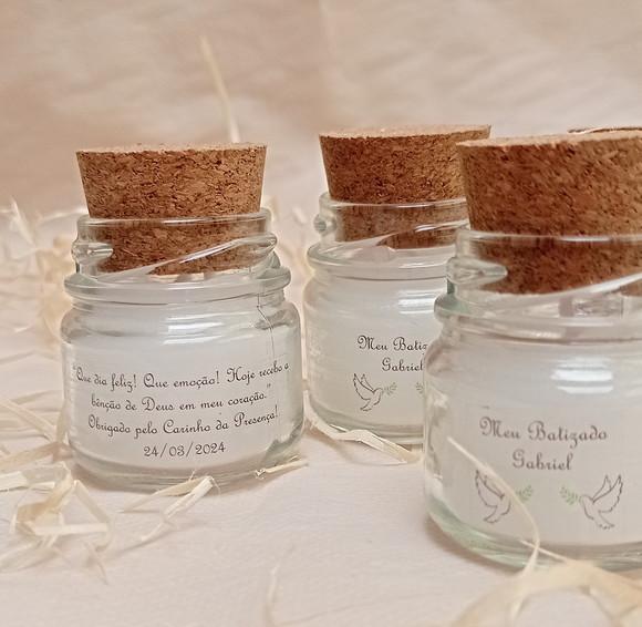 Mini Vela Perfumada Batizado