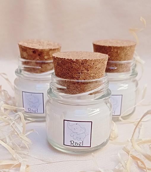 Mini Vela Perfumada Maternidade Menino