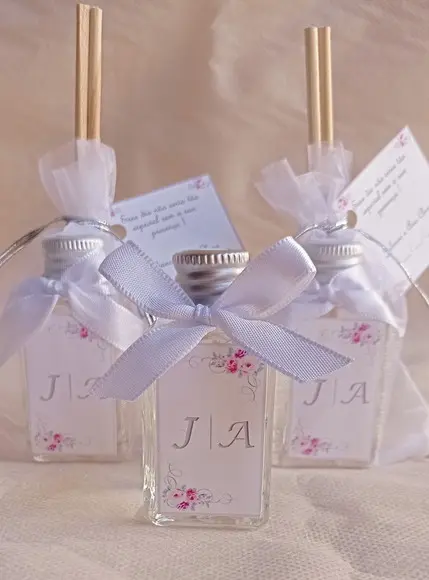 Lembrança Aromatizador Casamento Floral