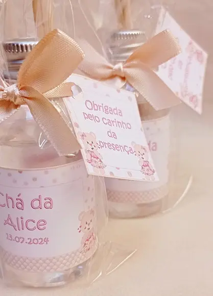 Lembrança Aromatizador Chá de Bebê Princesa