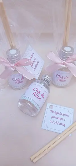 Lembrança Aromatizador Chá de Bebê
