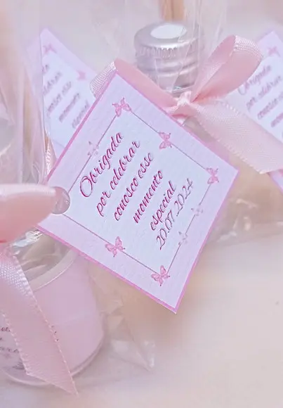 Lembrança Aromatizador Maternidade Menina