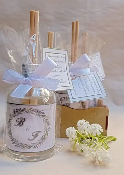 Lembrancinha Aromatizador Casamento