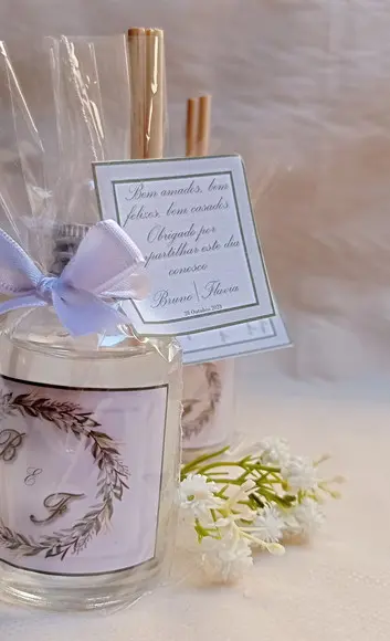 Lembrancinha Aromatizador Casamento