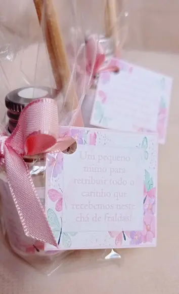 Lembrancinha Chá de Bebê Borboletas