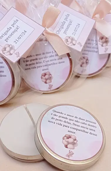 Lembrancinha Chá Revelação