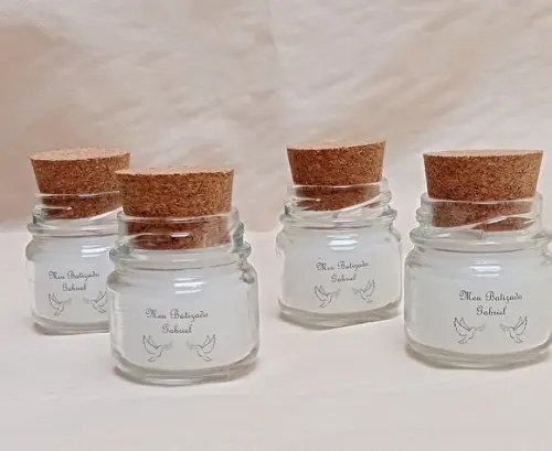 Mini Vela Perfumada Batizado