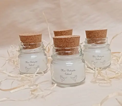 Mini Vela Perfumada Batizado