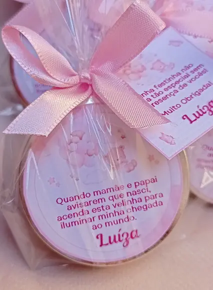 Vela Latinha Ursinha