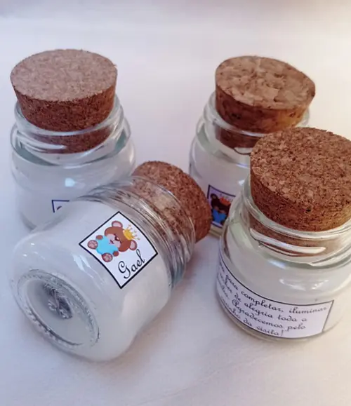 Vela Perfumada Maternidade Ursinho