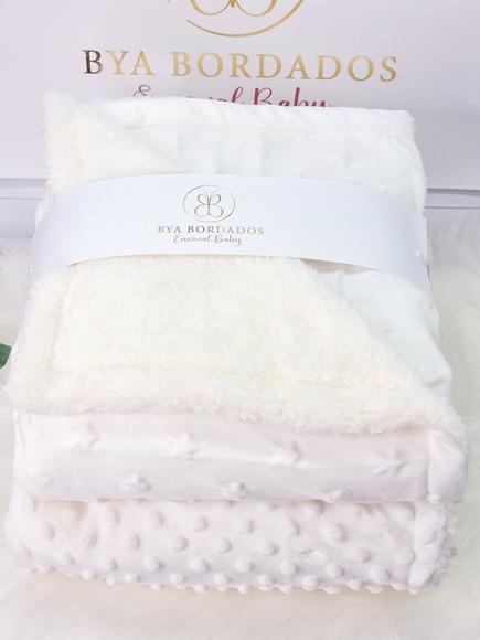 Cobertor Sherpa de Bebê Personalizado