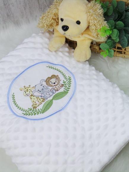 Cobertor Sherpa de Bebê Personalizado