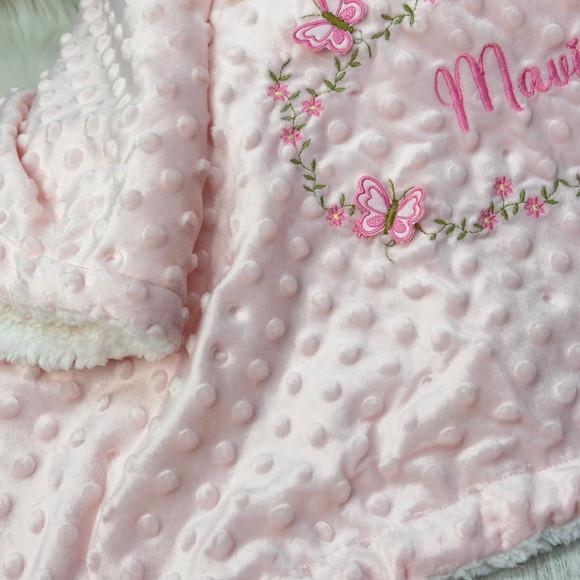 Kit Cobertor Bebê e Naninha Personalizados