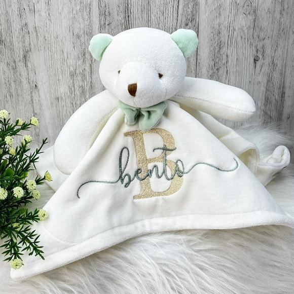 Kit Cobertor Bebê e Naninha Personalizados