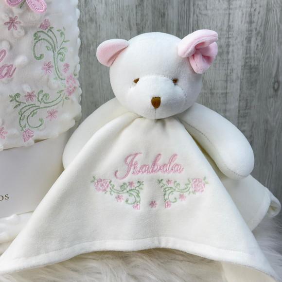 Kit Cobertor Bebê e Naninha Personalizados