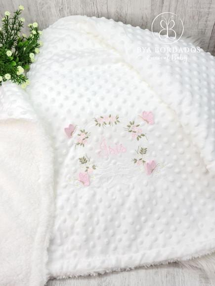 Kit Cobertor Bebê e Naninha Personalizados