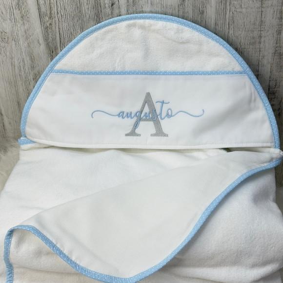 Kit Enxoval Bebe Bordado Nome Sobreposto